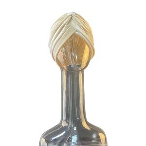 Velvet Cream Turban Headband